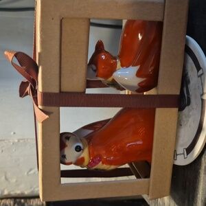 Fox Salt Shakers